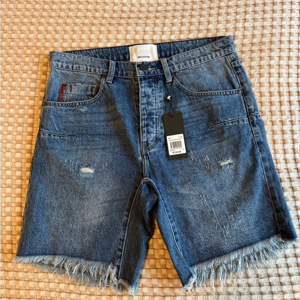 Man X One Teaspoon Mr Blacks Short